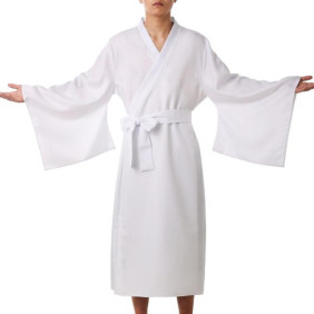 Vintage Traditional Japanese Men's Kimono Casual Bathrobe Sleeping Robe 2 Colors